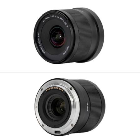 Viltrox AF 14mm f/4 Air - obiektyw stałoogniskowy, Nikon Z_Obiektyw z przodu i z tyłu_3